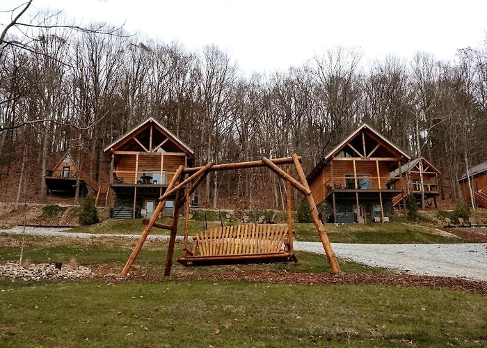 Wooden Chic Cabin Fully Stocked Near Tappan Lake In Ohio